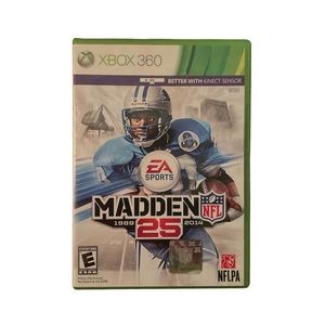 Madden 25 xbox 360 game disc